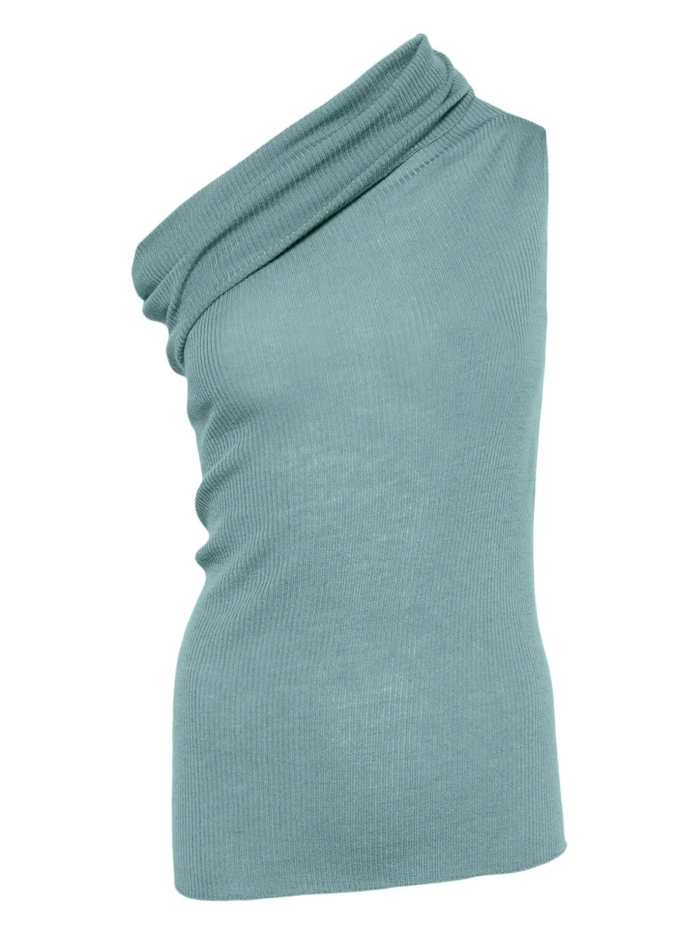 Rick Owens top asimétrico | verde | Image 1