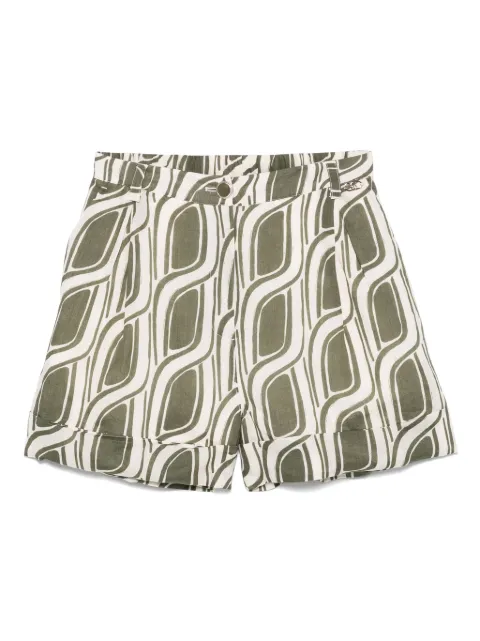 LIU JO Shorts mit grafischem Print