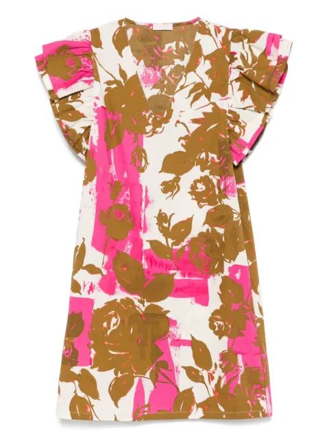 LIU JO poplin mini dress
