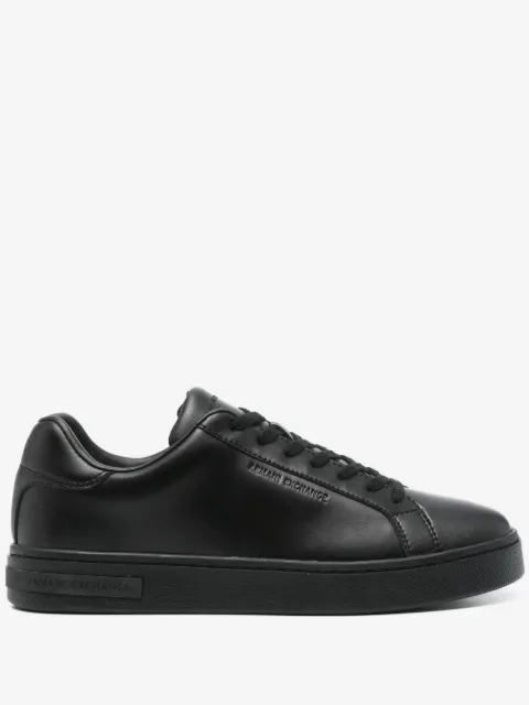 Armani Exchange leather sneakers
