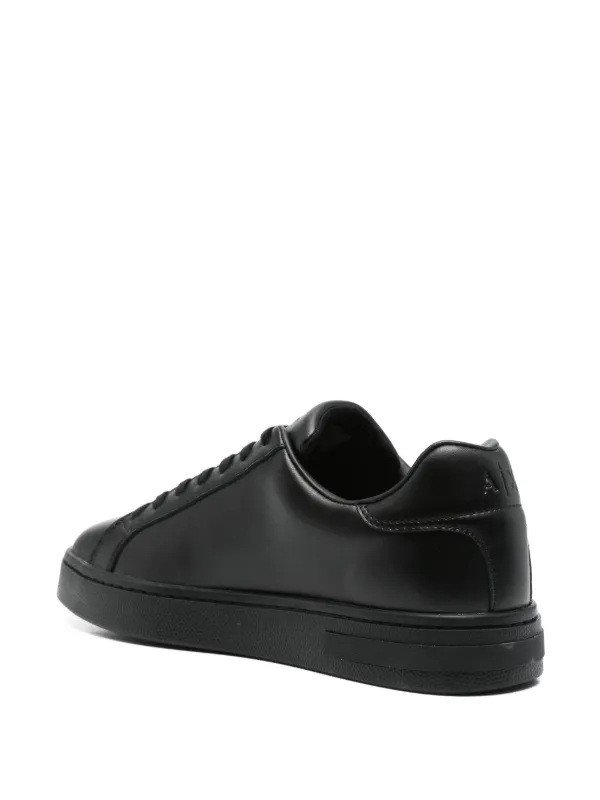 Armani Exchange レザースニーカー | ブラック | FARFETCH JP