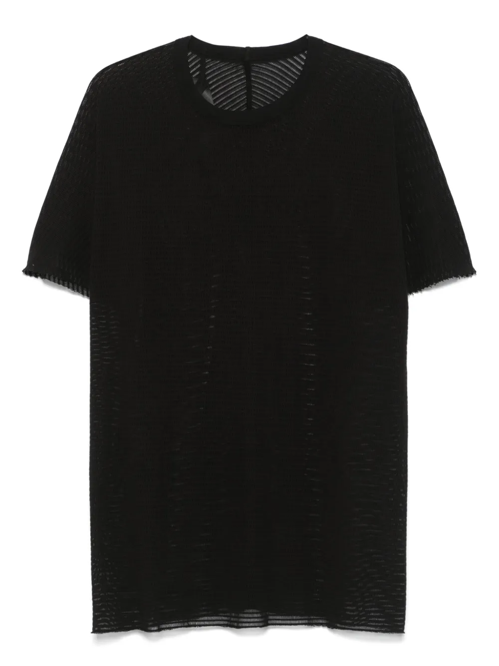 Boris Bidjan Saberi playera con motivo de rayas | negro | Image 1