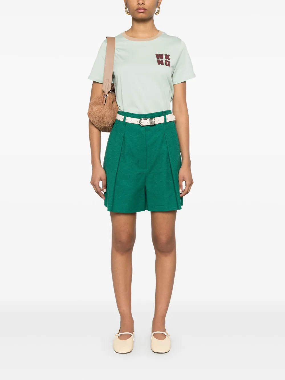Weekend Max Mara Pandoro shorts Groen