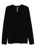 Label Under Construction cotton T-shirt - Black
