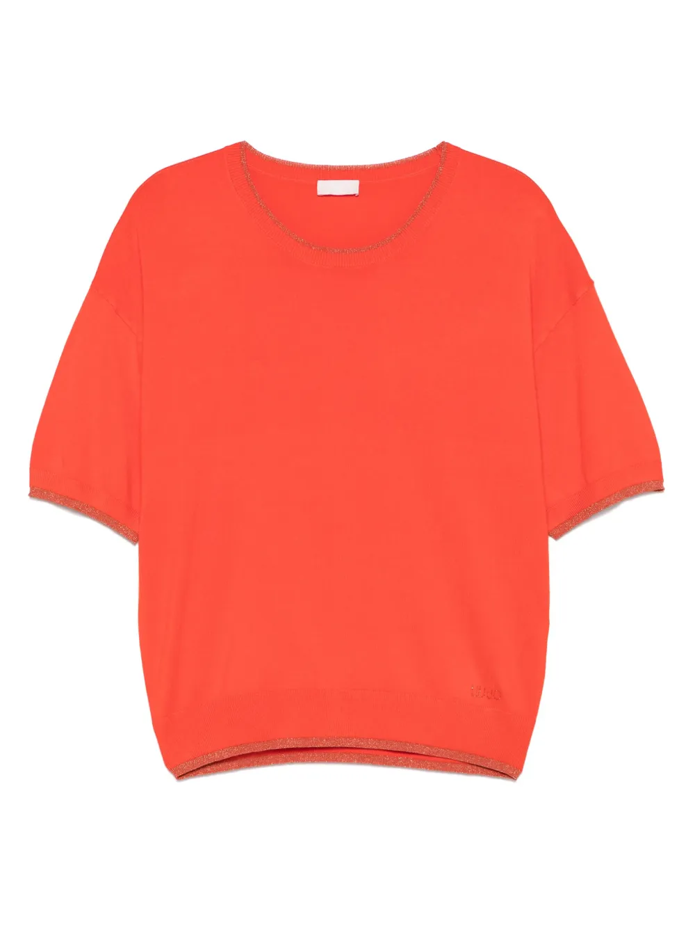 LIU JO top de tejido fino | naranja | Image 1
