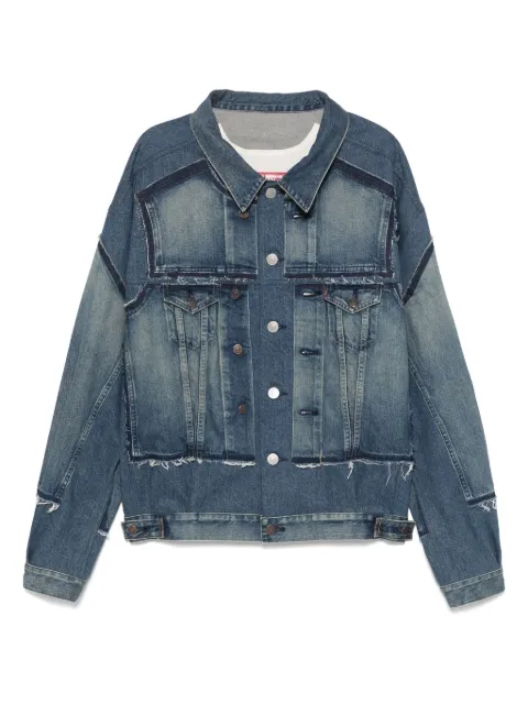 Junya Watanabe MAN panelled denim jacket 