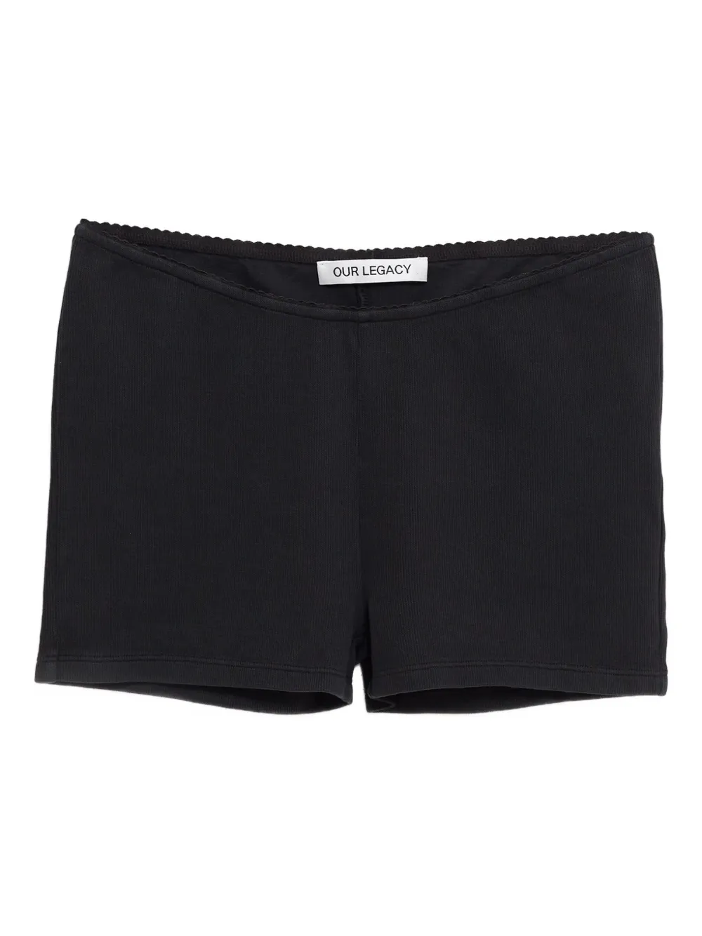 OUR LEGACY Tamarama ショートパンツ - ブラック OUR LEGACY Tamarama ショートパンツ - ブラック