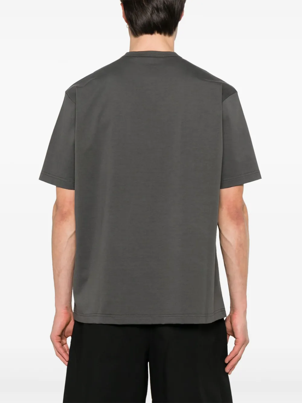 Junya Watanabe MAN T-shirt met patchwork Grijs