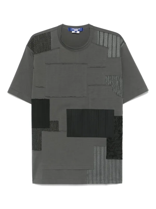 Junya Watanabe MAN パッチワーク Tシャツ | グレー | FARFETCH JP