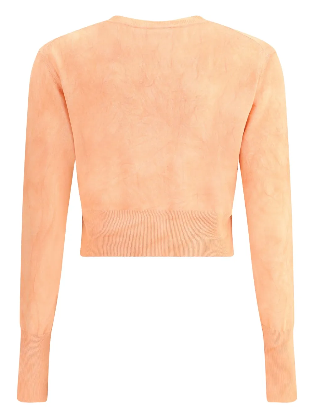 Vivienne Westwood Bea button-up cropped vest Oranje