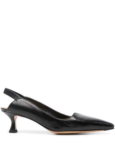 mara bini Scarpin slingback Naomi com salto 40mm