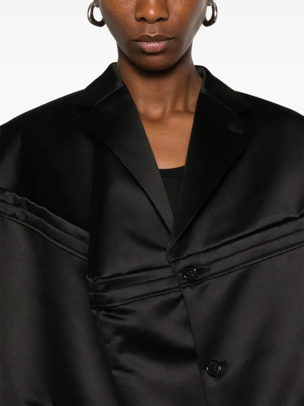 Comme Des Garçons デコンストラクテッド ベスト | ブラック | FARFETCH JP