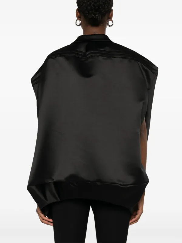 Comme Des Garçons デコンストラクテッド ベスト | ブラック | FARFETCH JP