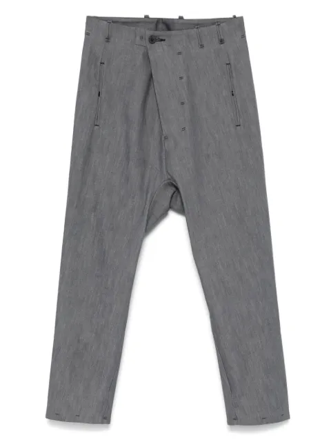 Boris Bidjan Saberi asymmetric trousers 