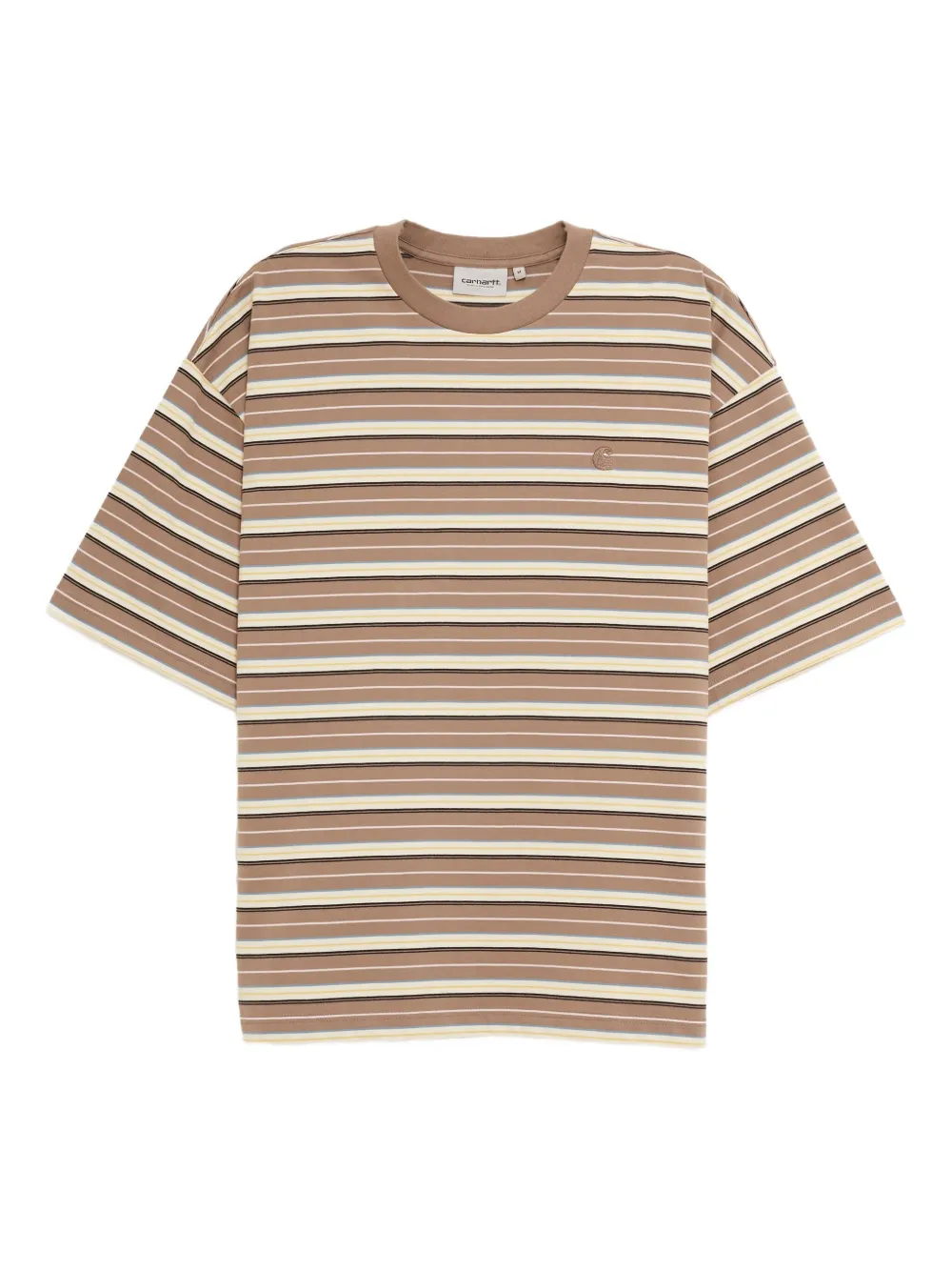 Carhartt WIP playera con motivo de rayas | neutro | Image 1