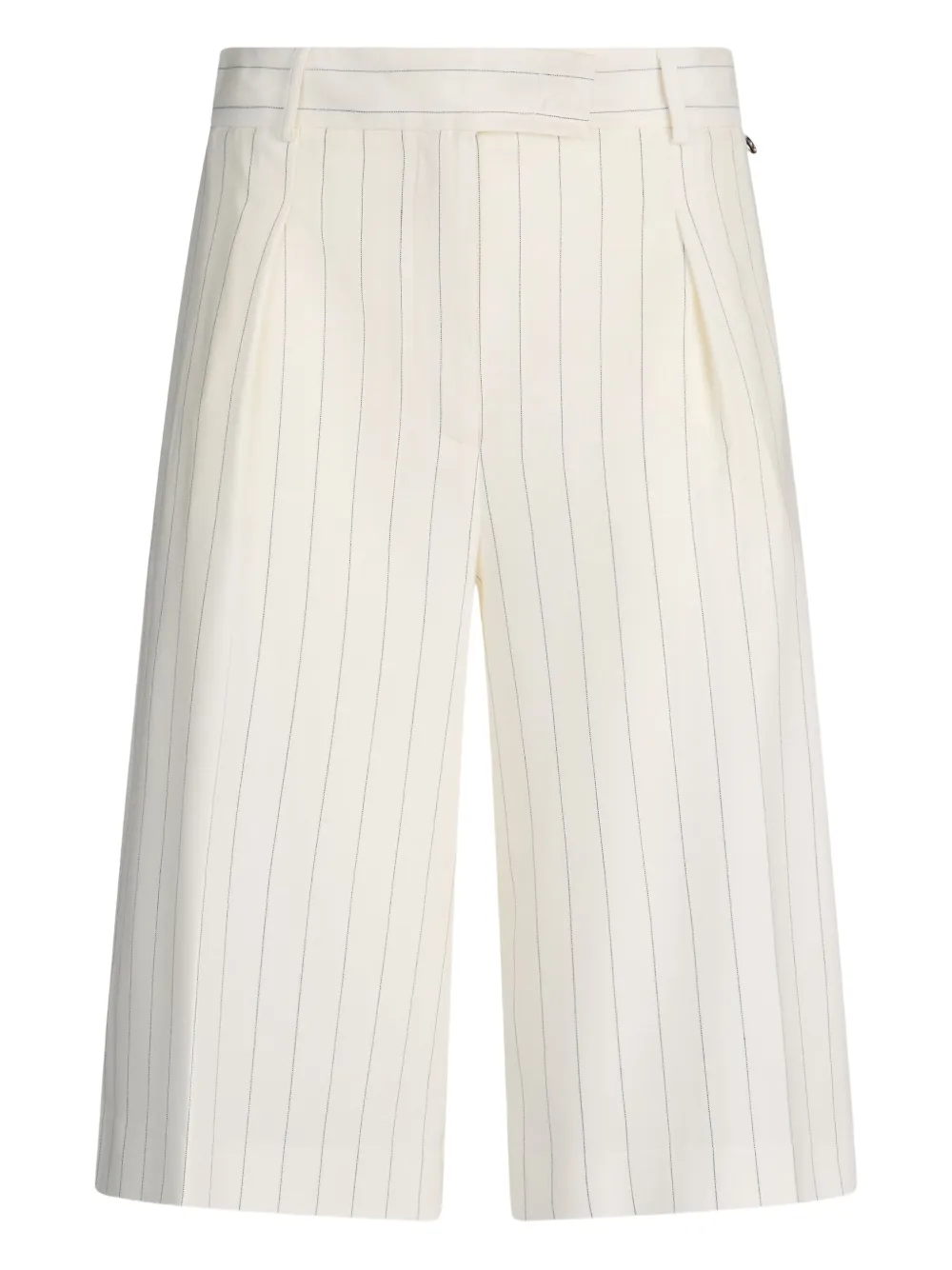 LIU JO striped bermuda shorts | White | Image 1