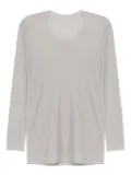Label Under Construction lightweight T-shirt - Grey