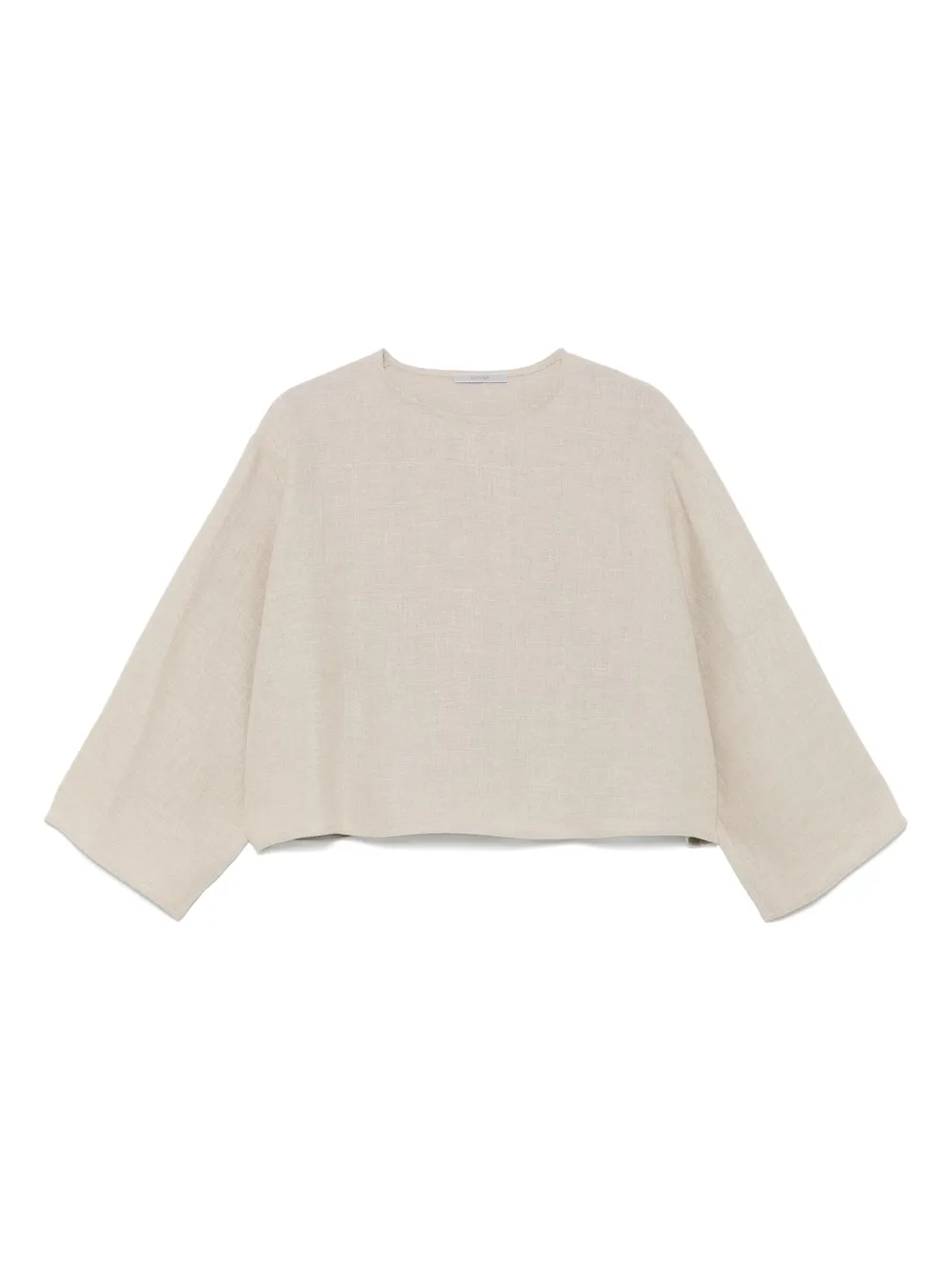 Dusan Linnen top Beige