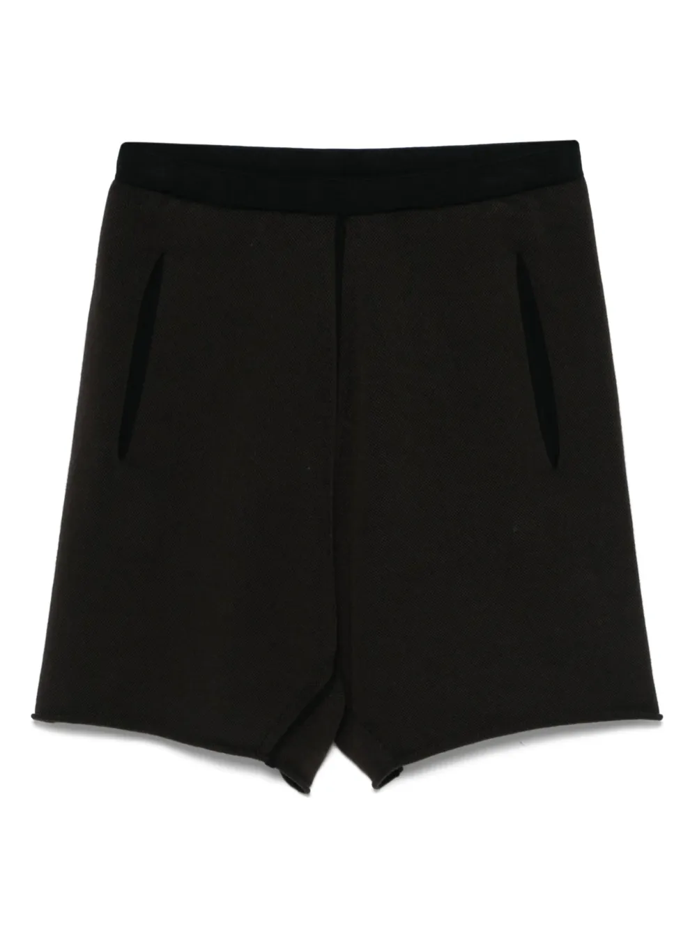 Label Under Construction shorts con pretina elástica | negro | Image 1
