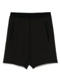 Label Under Construction cotton shorts - Black