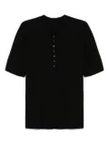 Label Under Construction cotton T-shirt - Black