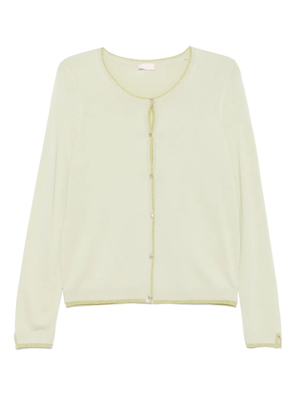 LIU JO Cardigan in maglia fine - Verde
