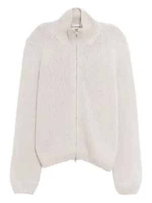 MM6 Maison Margiela エルボーパッチ カーディガン | ニュートラル