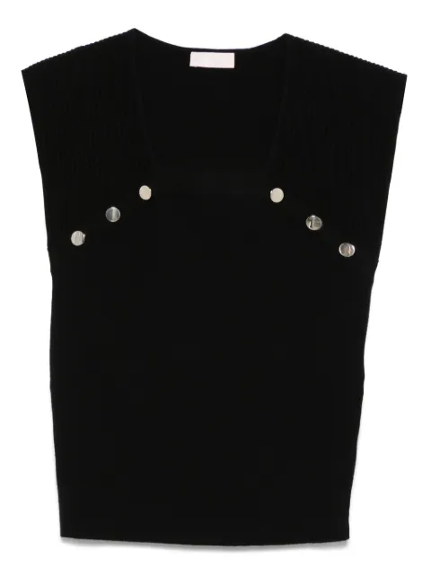 LIU JO studded tank top
