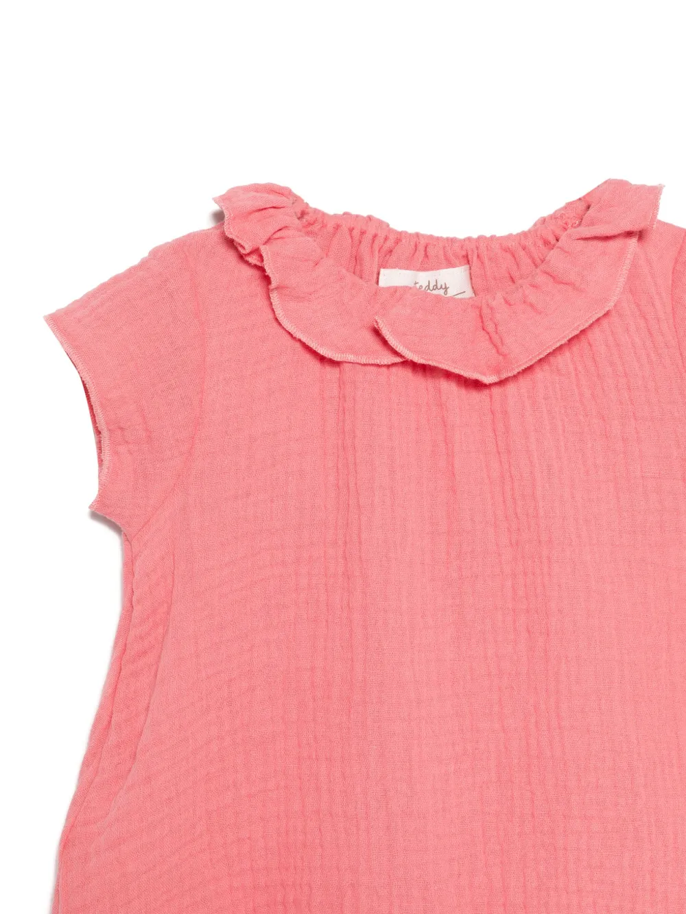 TEDDY & MINOU Romper met mesh Roze
