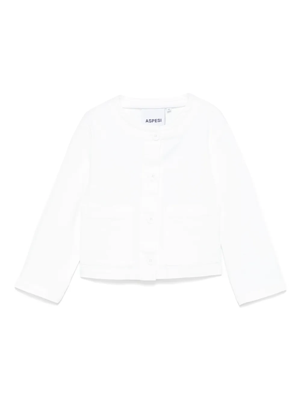 Aspesi Kids Jaqueta sem colarinho | Branco | Image 1