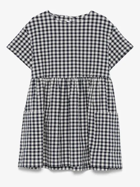 Il Gufo gingham-check dress
