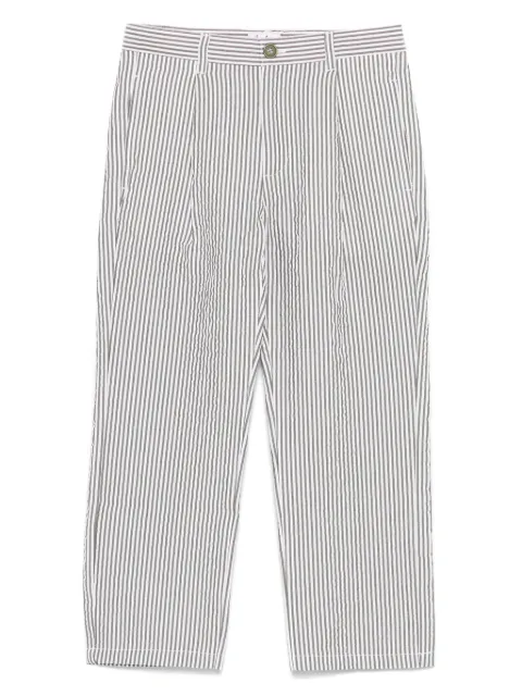 Il Gufo striped seersucker trousers