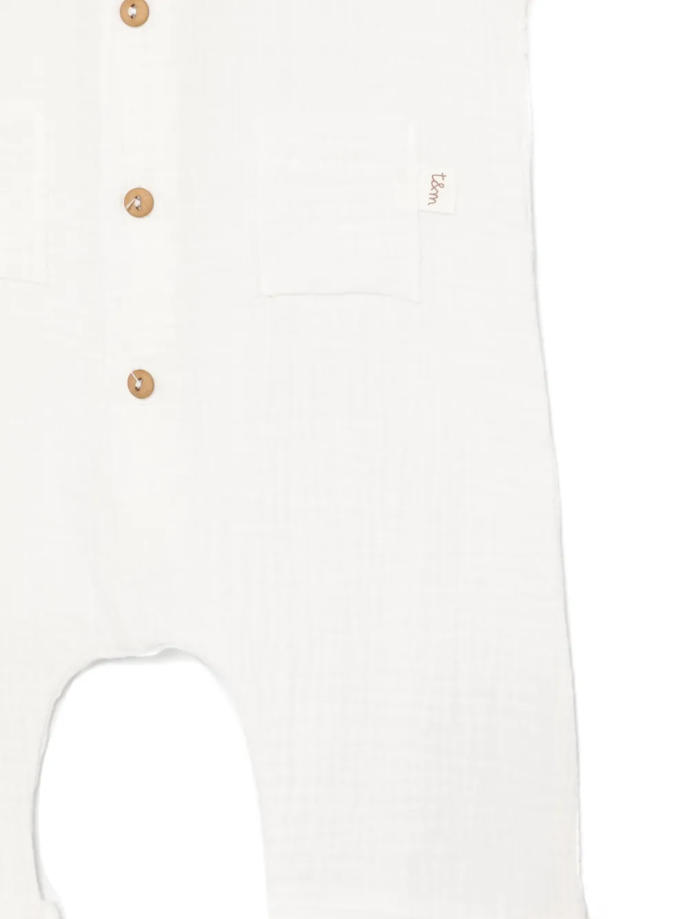 TEDDY & MINOU Romper met mesh Wit