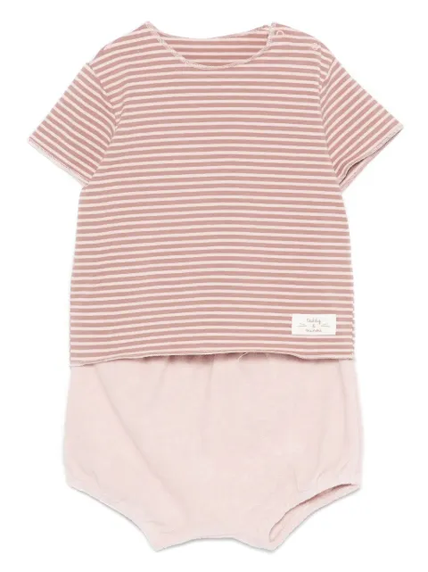 TEDDY & MINOU striped shorts set