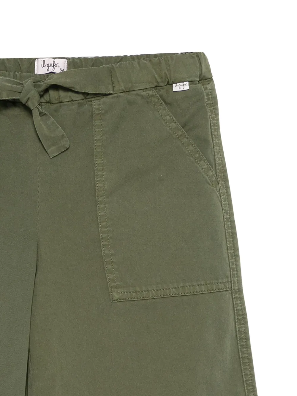 Il Gufo Twill broek Groen