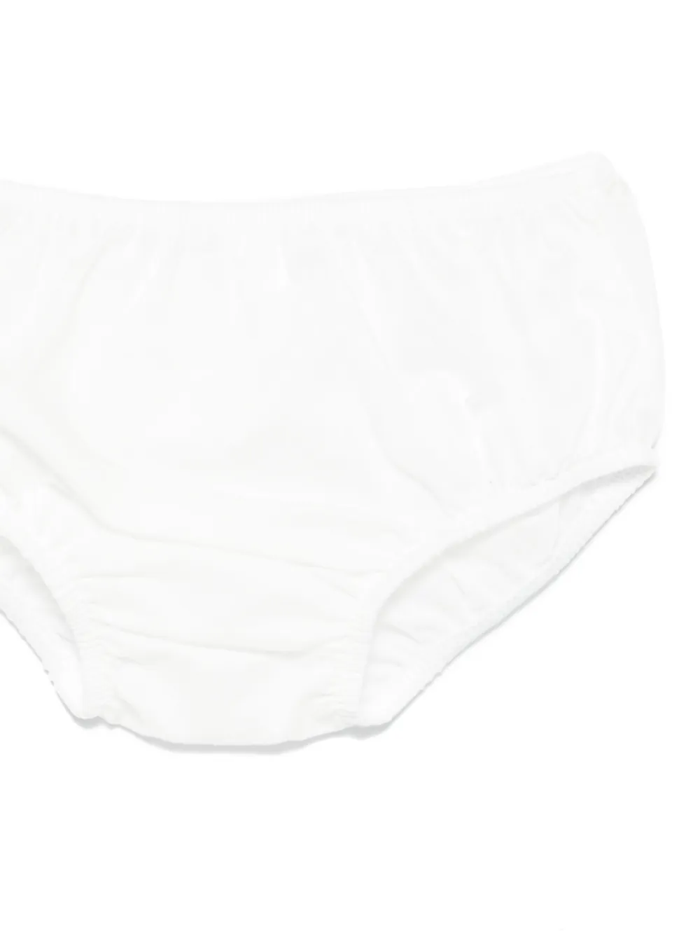Il Gufo Jurk met strikdetail Wit