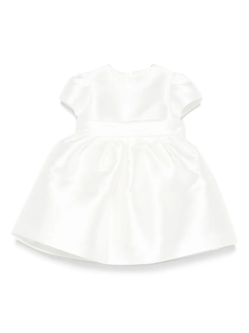 Il Gufo Jurk met strikdetail Wit