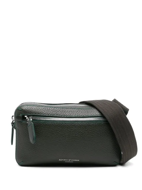 Aspinal Of London Reporter Forest messenger bags