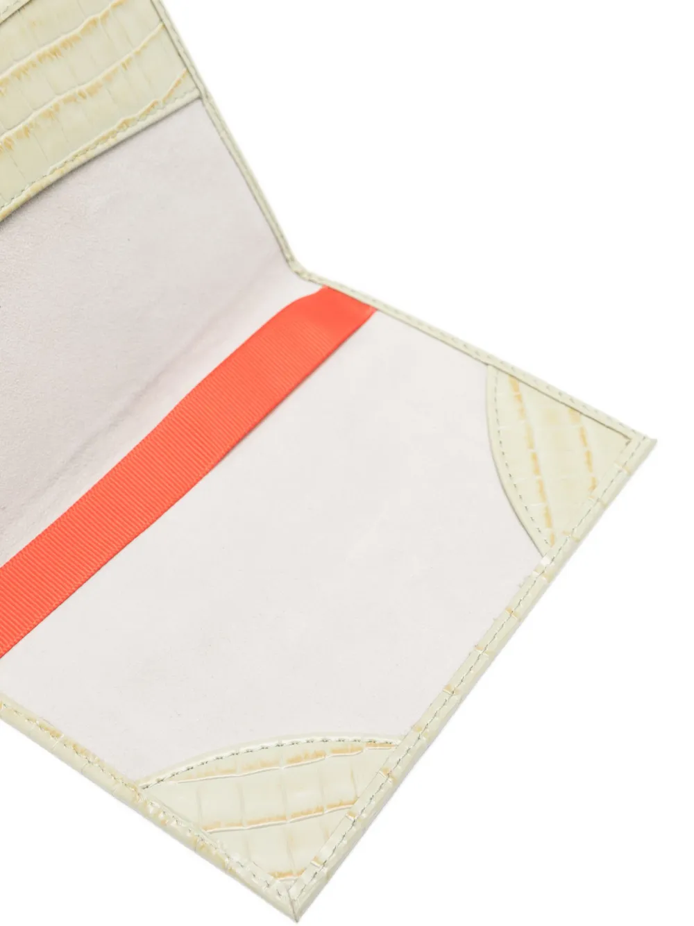 Aspinal Of London Leren paspoorthoes Groen