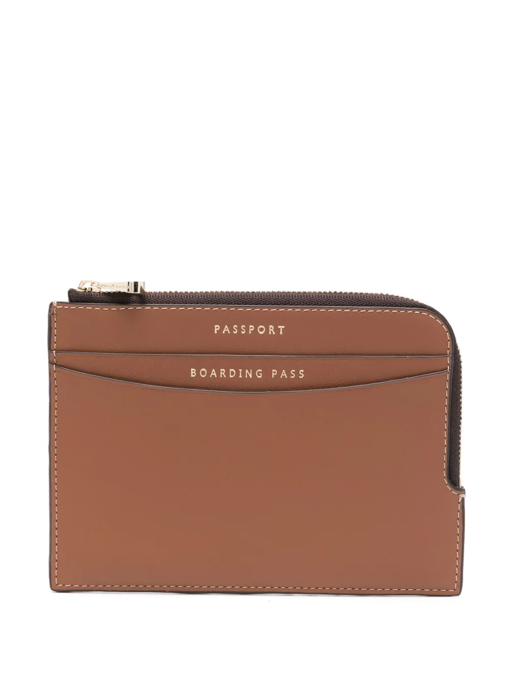 Aspinal Of London cartera con compartimentos y cierre | marrón | Image 1