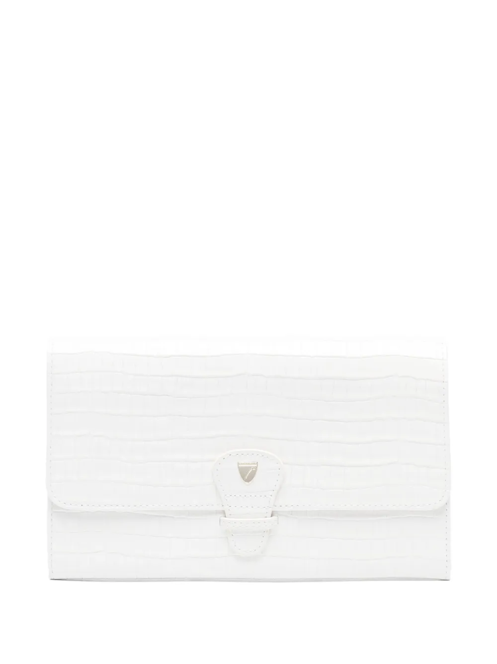 Aspinal Of London cartera con compartimentos y cierre | blanco | Image 1