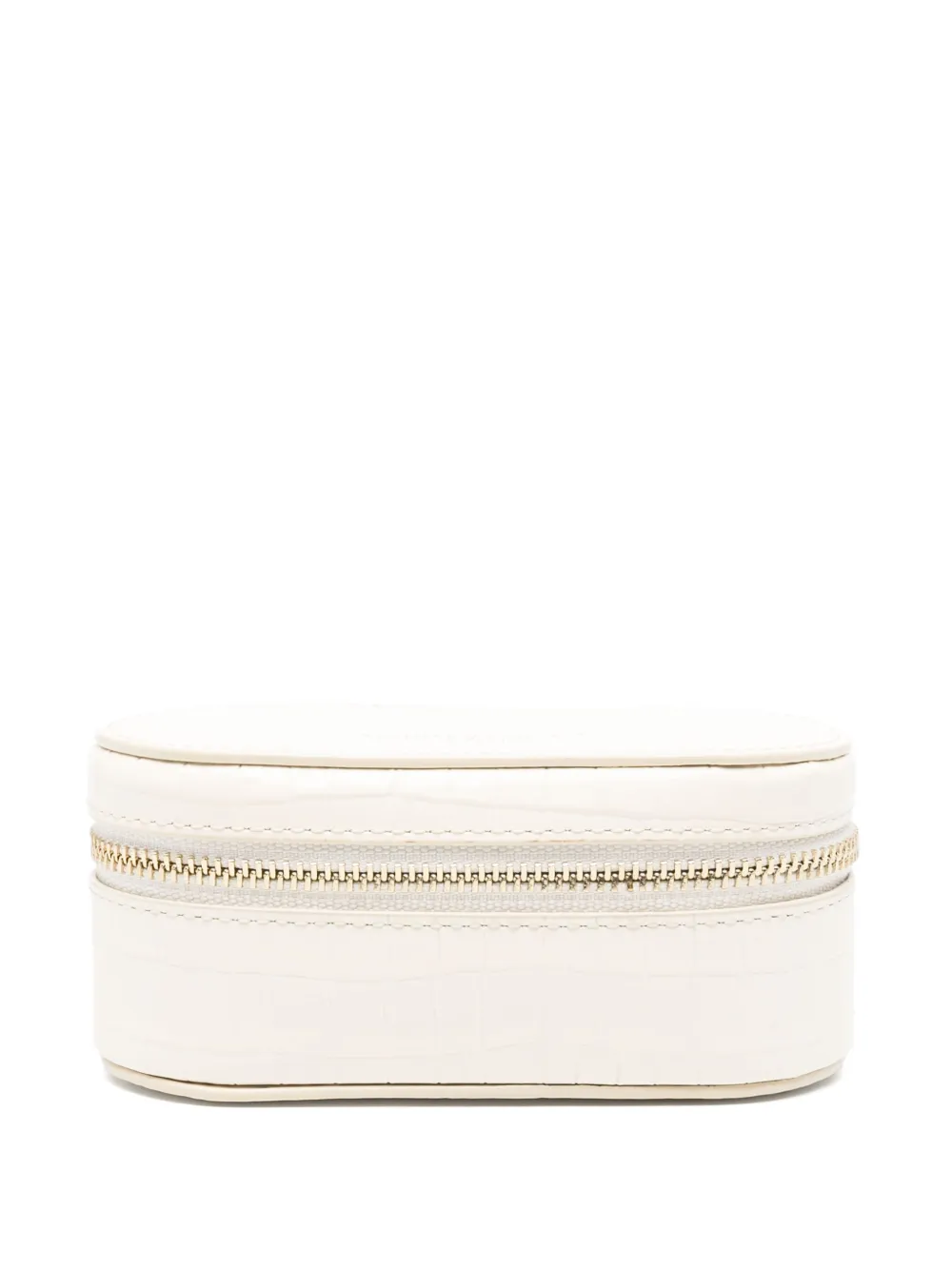Aspinal Of London Tidy All in Deep Shine make up bag | Neutrals | Image 1