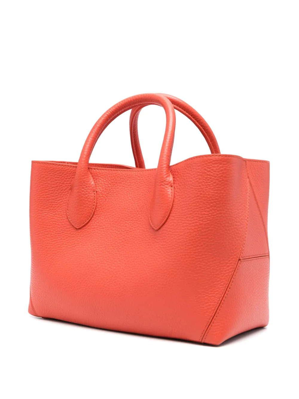 Aspinal Of London Londeon shopper met logo - Oranje