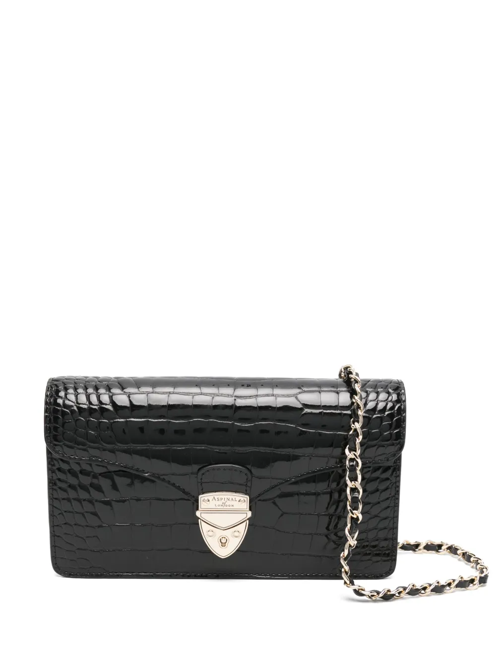 Aspinal Of London Mayfair clutch bag | Black | Image 1