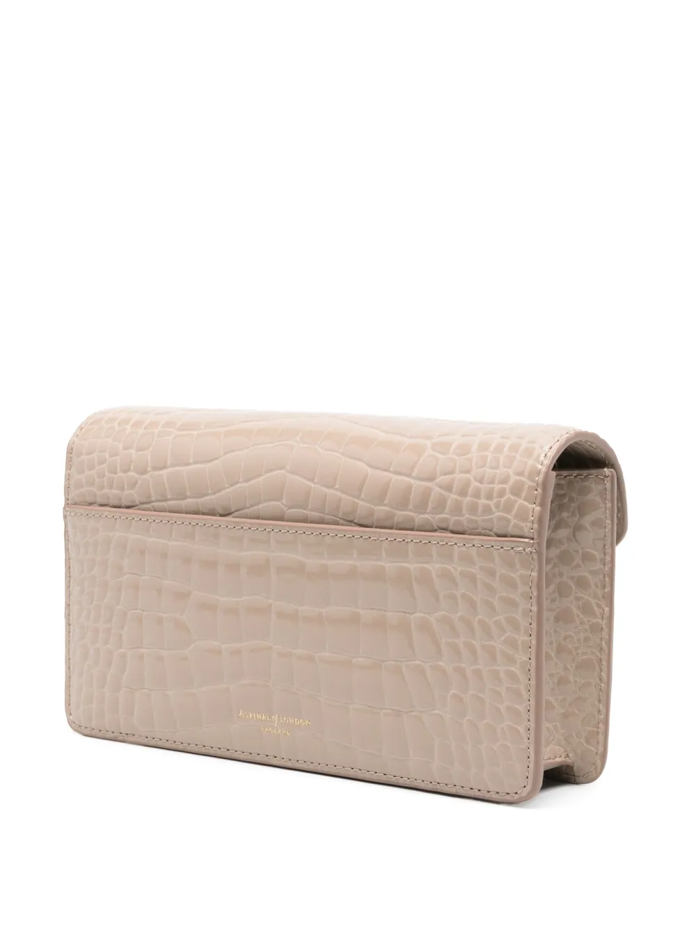 Aspinal Of London Mayfair clutch - Beige