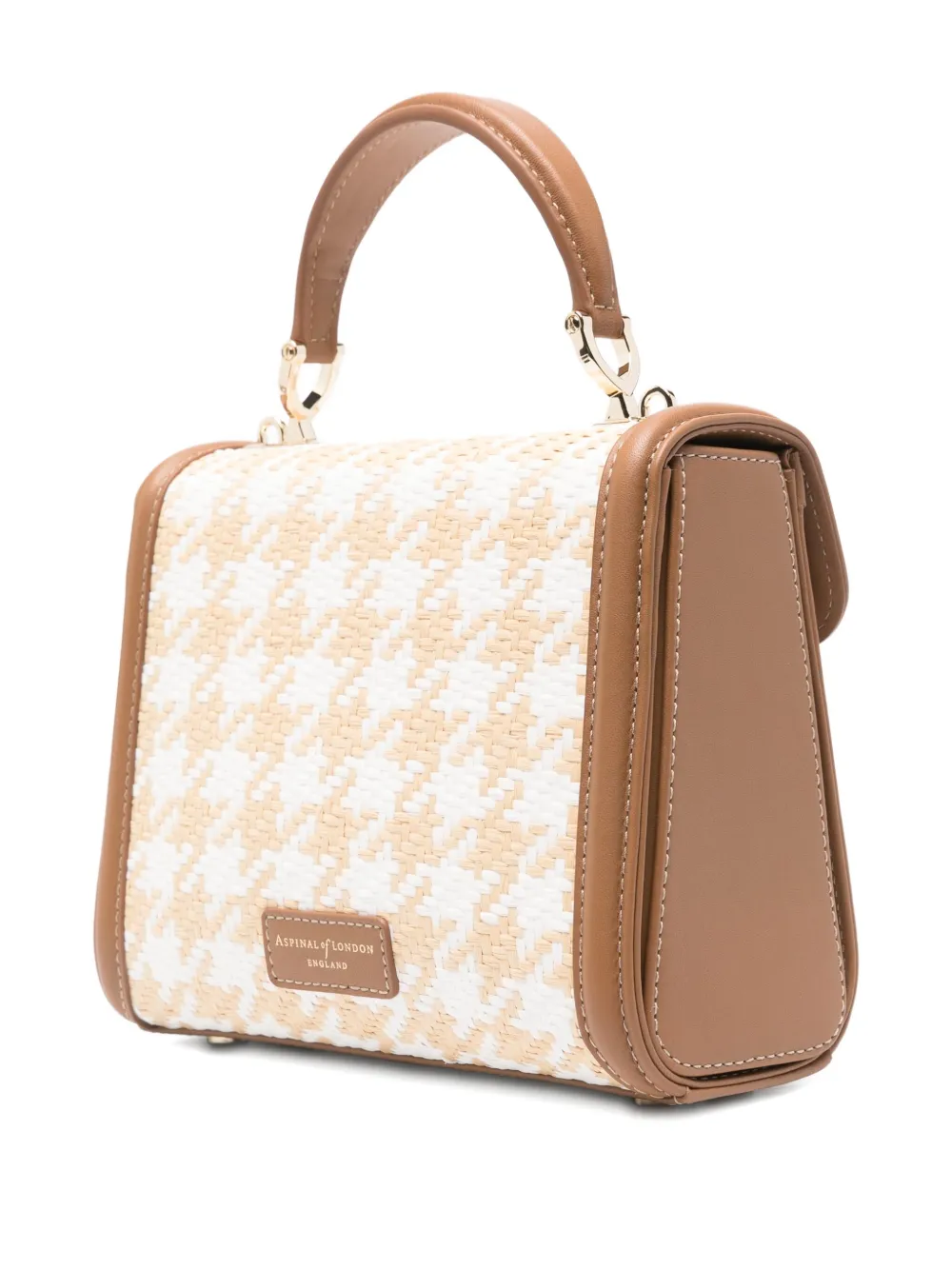 Aspinal Of London Mayfair mini bag Beige