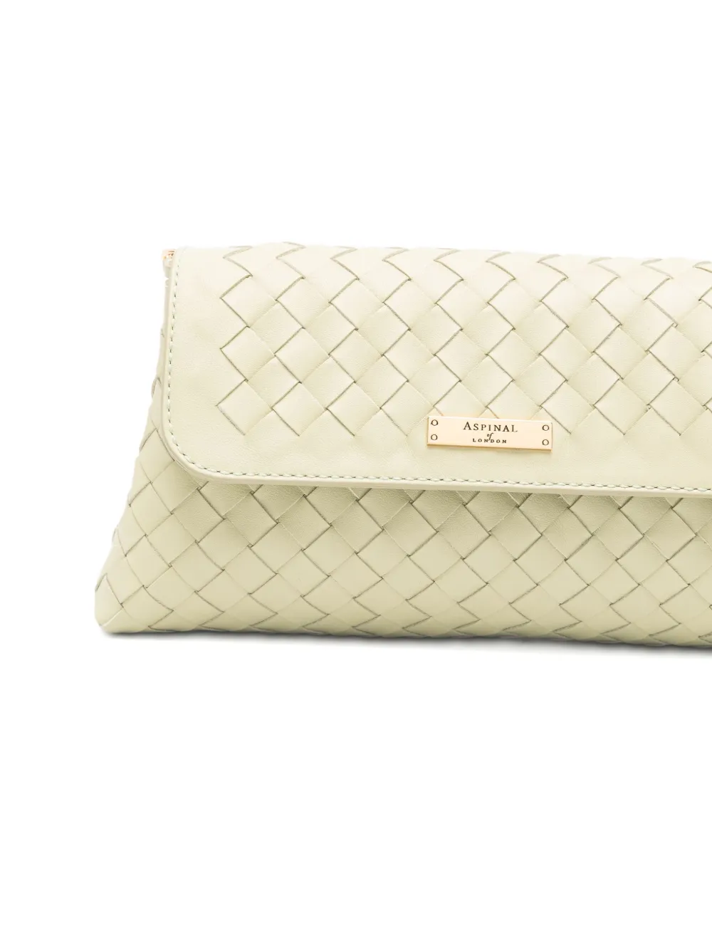 Aspinal Of London Sunrise Sunset clutch bag Groen