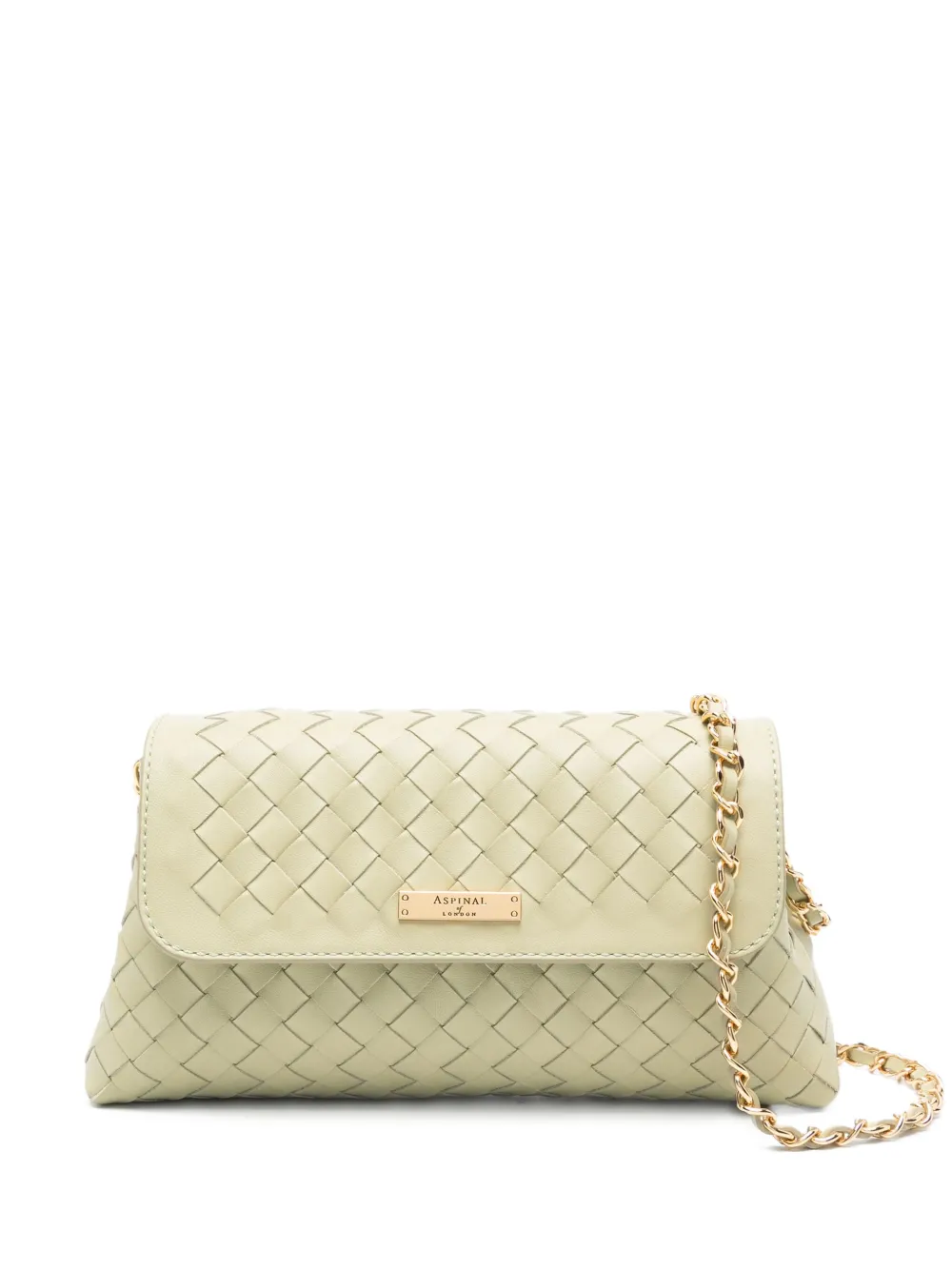 Aspinal Of London Sunrise Sunset clutch bag Groen
