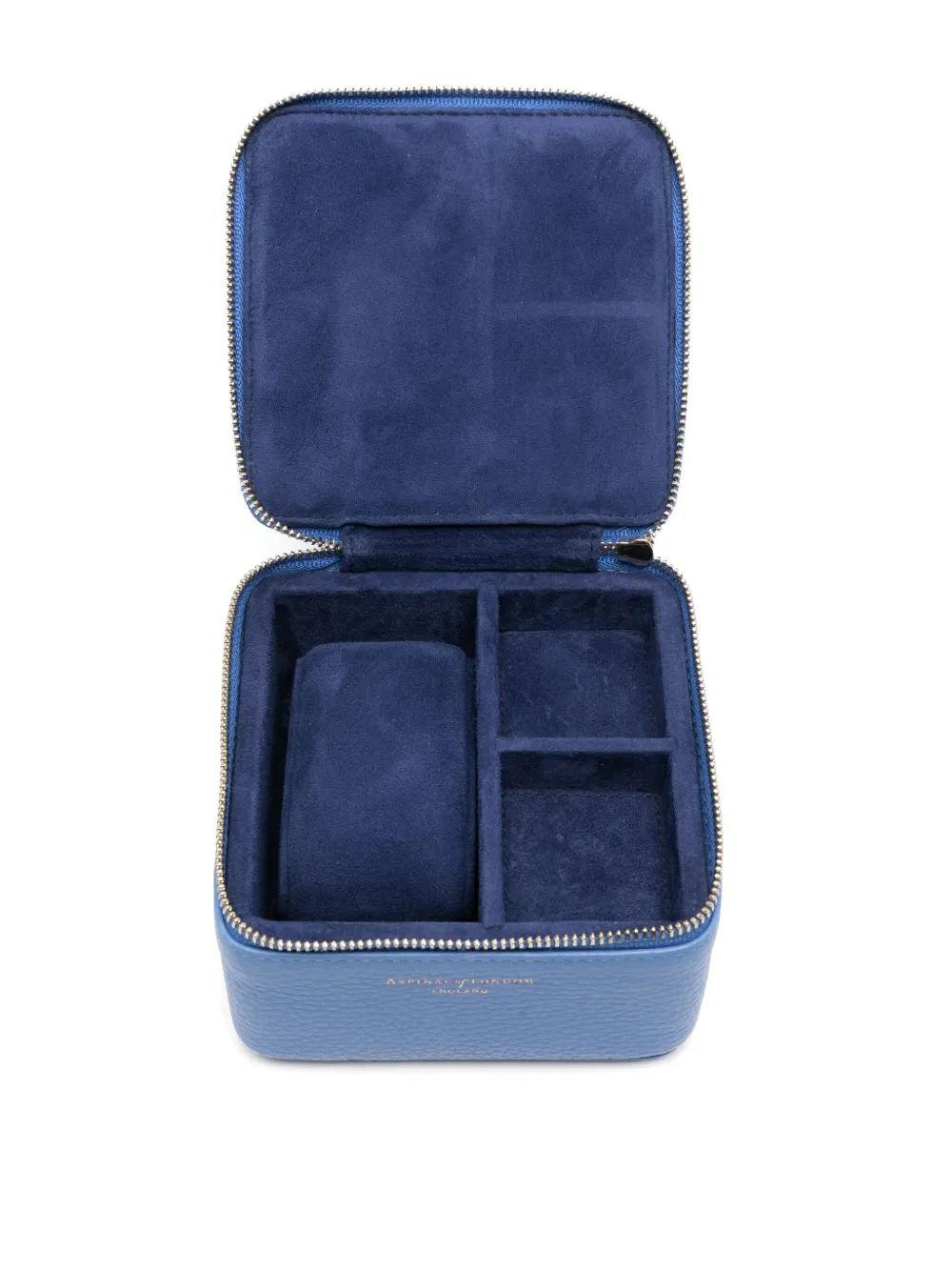 Aspinal Of London Leather Jewellery Box (11cm X 8cm)