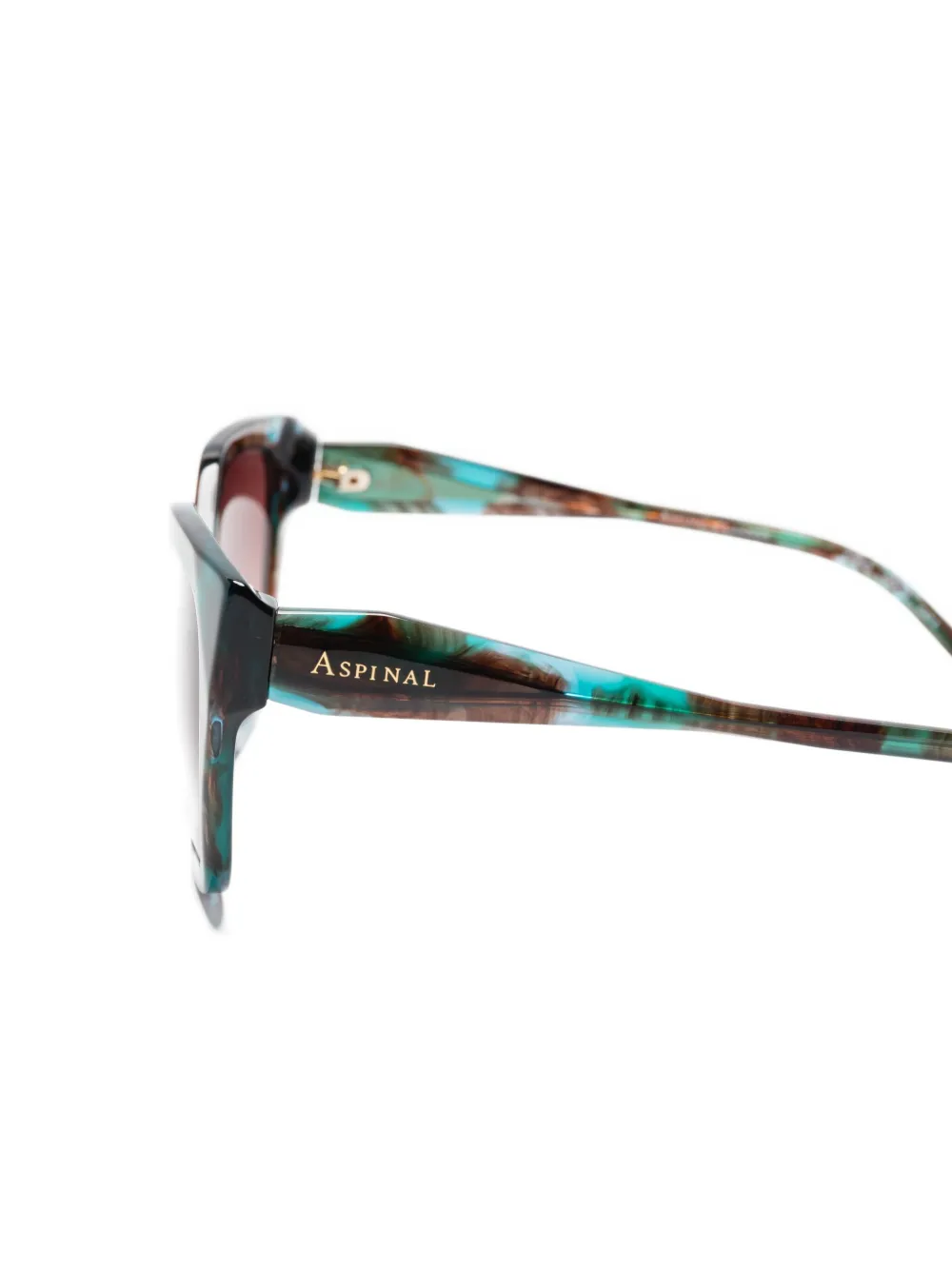 Aspinal Of London butterfly-frame sunglasses Blauw